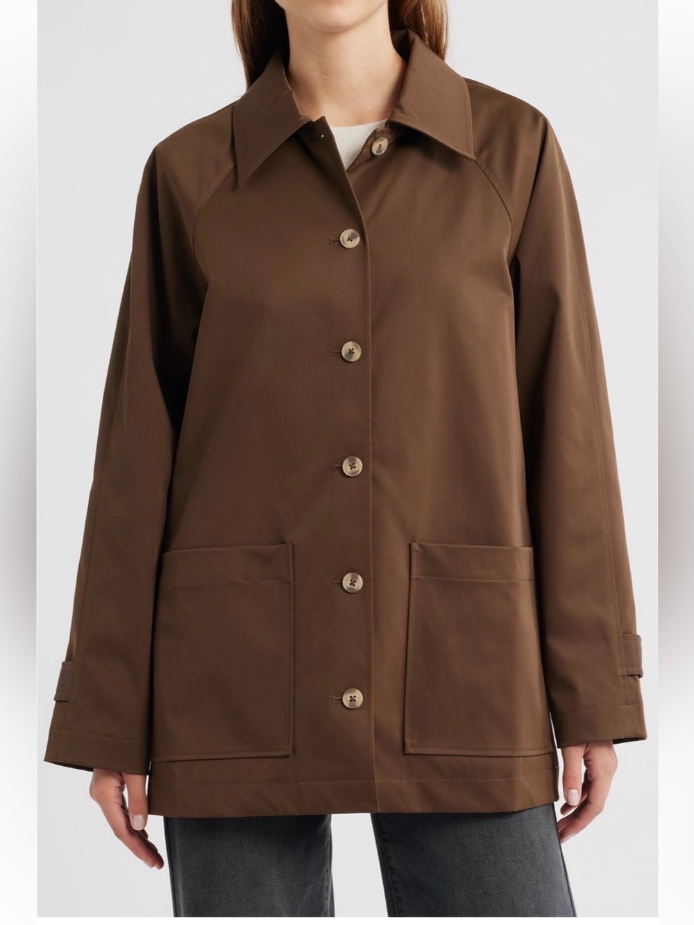 Reformation Fisher Oversized Trench Coat - Picture 3 of 9